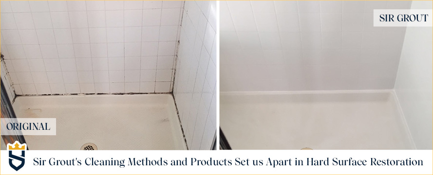 Sir Grout's Cleaning Methods and Products Set us Apart in Hard Surface Restoration
